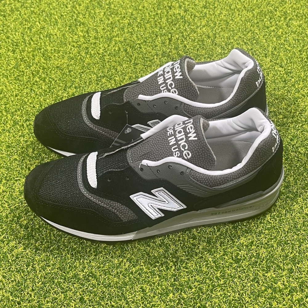 New Balance 997 Made In USA Size 7 Running Sneakers Black M997BK